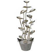 Image Thumbnail for DT RAIN FOREST LEAVES METAL FOUNTAIN